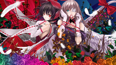 Touhou miko hakurei reimu