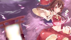 Touhou miko hakurei reimu