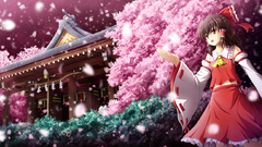 Touhou miko hakurei reimu