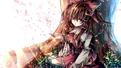 Touhou miko hakurei reimu