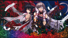 Touhou miko hakurei reimu