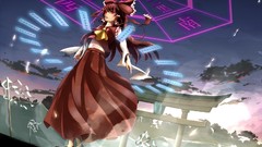 Touhou miko hakurei reimu