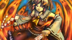 Touhou miko hakurei reimu