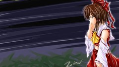 Touhou miko hakurei reimu