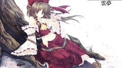 Touhou miko hakurei reimu