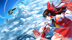 Touhou miko hakurei reimu