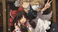 Touhou miko kirisame marisa