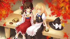 Touhou miko kirisame marisa