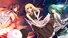 Touhou miko kirisame marisa