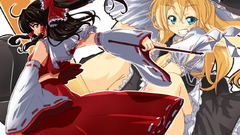 Touhou miko kirisame marisa