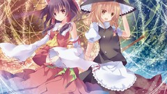 Touhou miko kirisame marisa