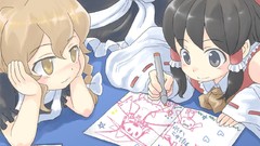 Touhou miko kirisame marisa