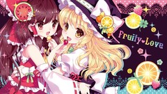 Touhou miko kirisame marisa