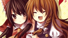 Touhou miko kirisame marisa