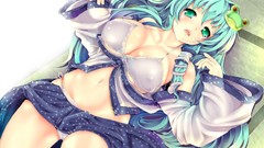 Touhou miko kochiya sanae