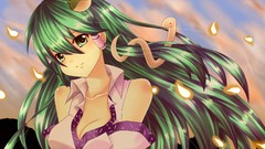 Touhou miko kochiya sanae