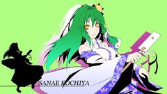 Touhou miko kochiya sanae