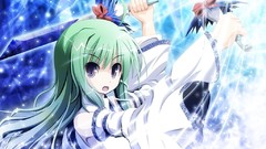 Touhou miko kochiya sanae