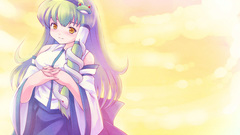 Touhou miko kochiya sanae