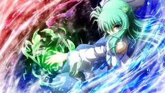 Touhou multicolor miko kochiya