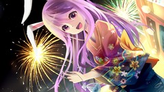 Touhou night Flowers happy