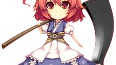 Touhou onozuka komachi video games Simple Background