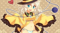 Touhou panties blue eyes