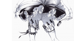 Touhou panties maids weapons