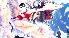 Touhou panties miko hakurei