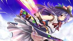 Touhou panties weapons hinanawi