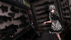 Touhou pistols Guns maids