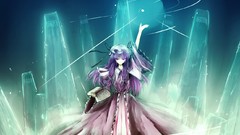 Touhou purple hair Books