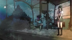 Touhou rain school uniforms