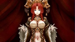 Touhou redheads braids chinese