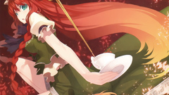 Touhou redheads hong meiling