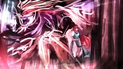 Touhou redheads long hair