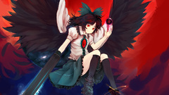 Touhou reiuji utsuho Anime