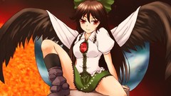 Touhou reiuji utsuho Anime