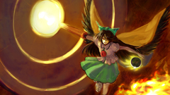 Touhou reiuji utsuho Anime