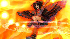 Touhou reiuji utsuho Anime