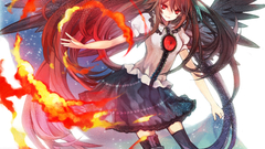 Touhou reiuji utsuho Anime