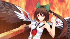 Touhou reiuji utsuho Anime