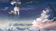 Touhou saigyouji yuyuko skyscapes