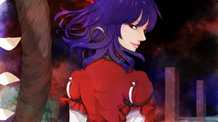 Touhou short hair yasaka