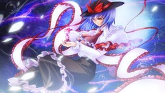 Touhou skirts Ribbons blue