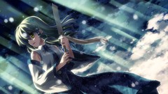 Touhou snakes miko Frogs