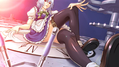 Touhou stockings ecchi maids