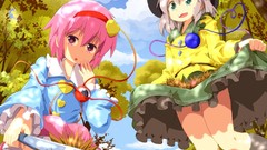 Touhou Trees green eyes