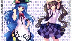 Touhou twintails himekaidou hatate