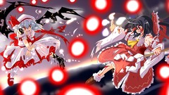 Touhou Vampires miko hakurei